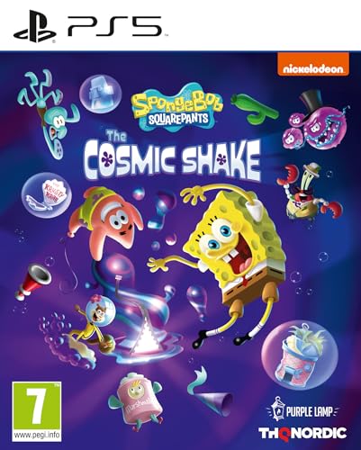 SpongeBob SquarePants The Cosmic Shake PS5 pour soirée gaming en famille