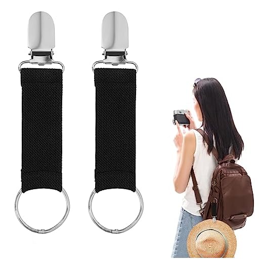 Giantree Clip Para Sombrero Para Viajes Al Aire Libre, Clips Para Sujetar Sombreros Para Bolso De Mano Bolsa De Viaje Mochila Para Mujeres Y Hombres, Hat Clip For Travel On Bag