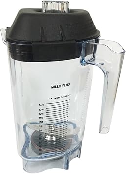 48Oz Blender Cup,Compatible For Vitamix,THE QUIET ONE VM0145 VM0149 VM0122 VM0127 015978 VM-145 Replacement