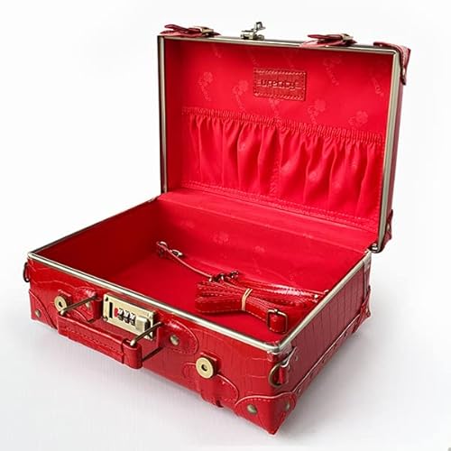 Urecity Vintage Luggage Set Of 2, Retro Suitcase Trunk With Wheels For Men And Women, Cute Designer Travel Luggage Set With Boarding Tote #TOP7