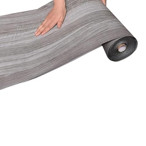 Suelo Vinilo Autoadhesivo,Suelo Vinilico Rollo de 40 cm de material de grano de madera autoadhesivo for pared, adhesivo for suelo, decoración de pared de fondo for dormitorio, cocina, impermeable(D,40