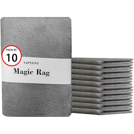 Amazon.com: XANGNIER Thickened Magic Cleaning Cloth,8 Pcs Lint Free ...