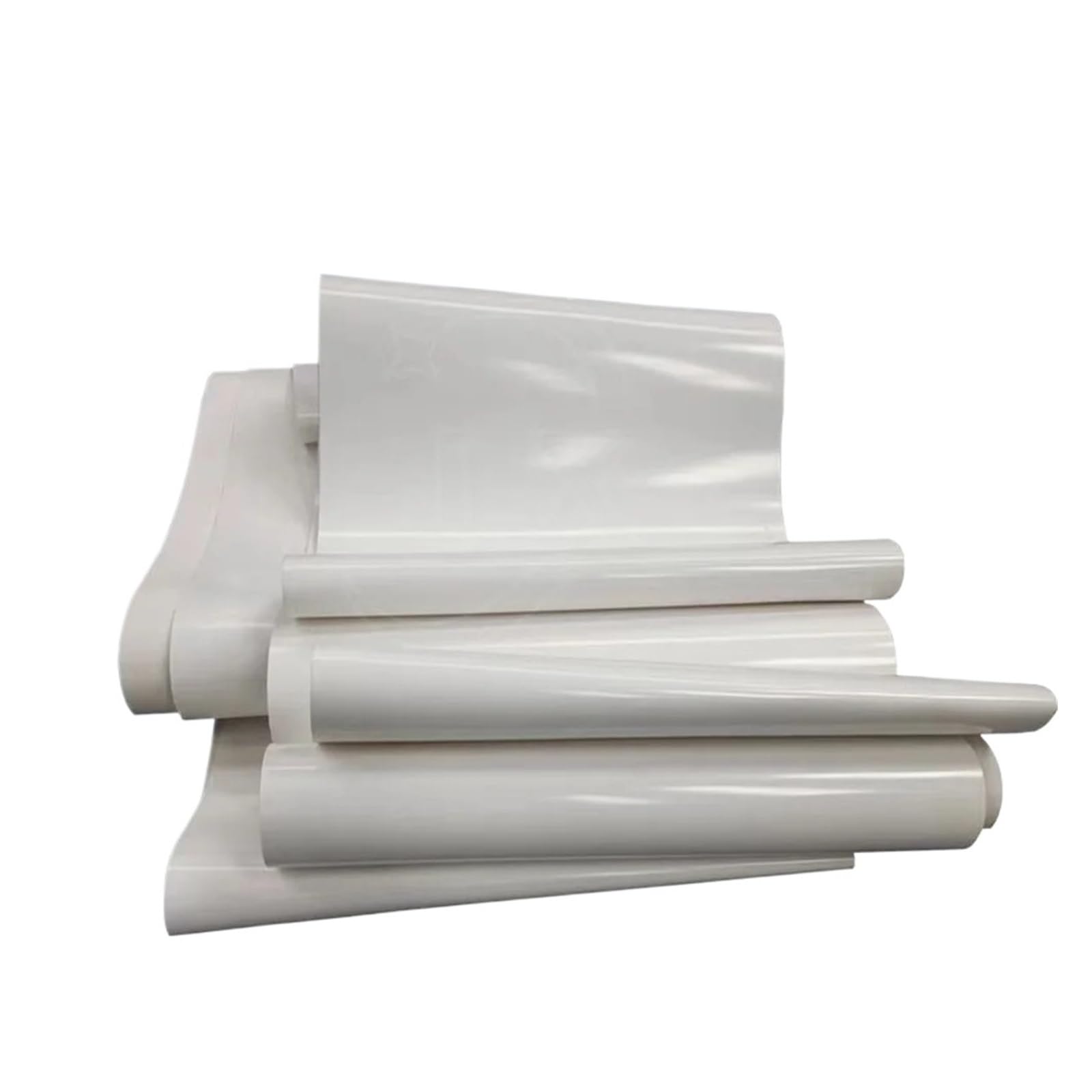 Cinta transportadora PVC blanco de 3100mm y 4mm de espesor para transporte industrial continuo 3