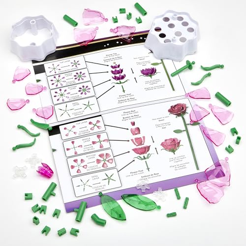 Crystal Gem Creations Beautiful Jewel Bouquet Kit by RoseArt, 275 Pieces, Great for Adults, Tweens and Children Ages 8+ - image 7
