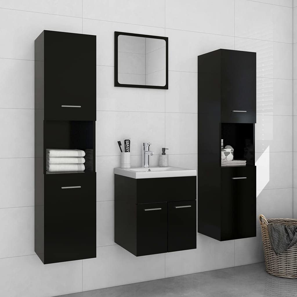 Muebles de baño negros para crear un oasis de relajación en casa