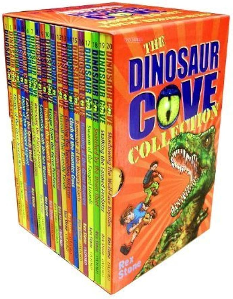 Dinosaur Cove Collection 全20巻セット　洋書　多読 Dinosaur Cove Collection - 20 books box set RRP £99.80 : Amazon.co
