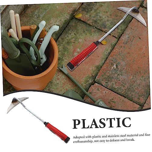 Herramienta de azada de mano para jardinería ligera miniatura 6