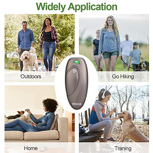 MODUS Ultrasonic Bark Control Device, Anti Barking Device Dog Training Aid 2 in 1 Control Range of 16.4 Ft W/Anti-Static Wrist Strap LED Indicate Walk a Dog Outdoor - Thumbnail 7