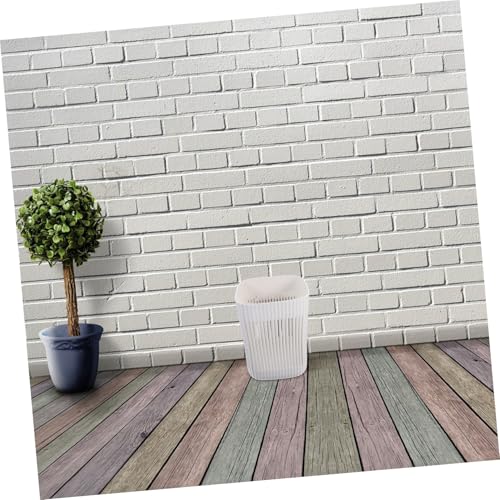 Caneca de basura simple rectangular SOLUSTRE miniatura 4