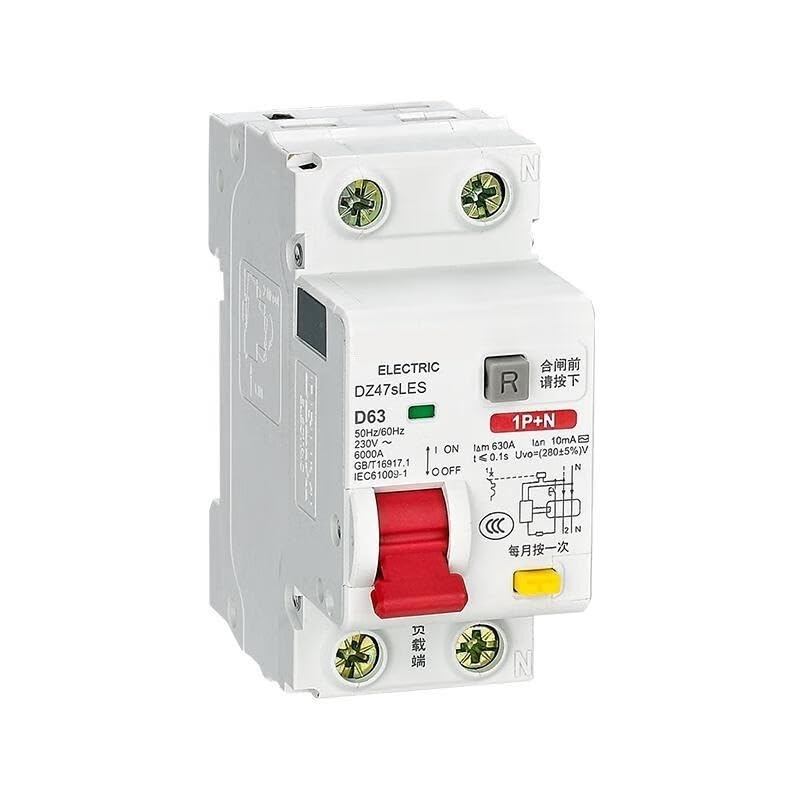 Disyuntor de protección contra fugas DZ47sLES 40A para mantener a salvo los electrodomésticos