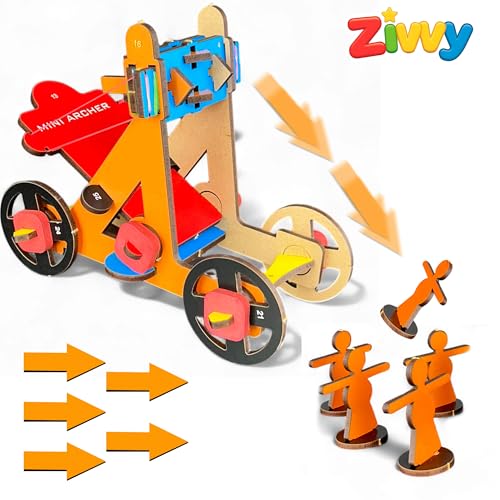Image of Stem Toy Mini Archer| Toys for Boys 7-14 Years | Science Experiment kit | Educational Toys for 3 Year Old | Puzzle Game for Kids 7 to 10 Years