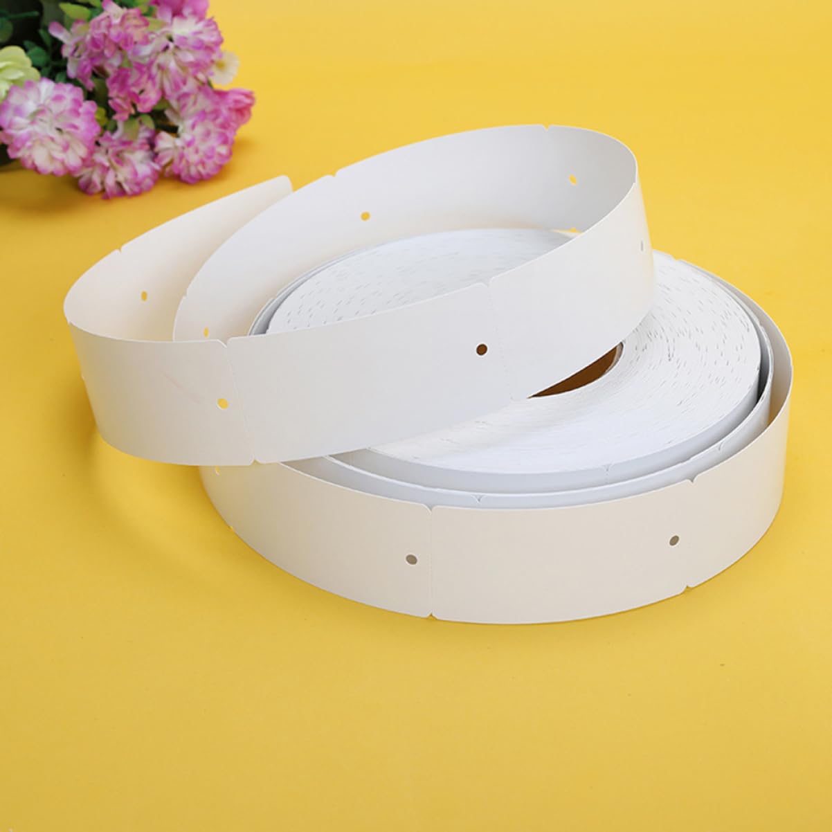 1 Rotolo Di Etichette Per Abbigliamento Etichette Di Carta Per Fai Da Te Artigianato Rivenditori Di Abbigliamento 50x110 Mm