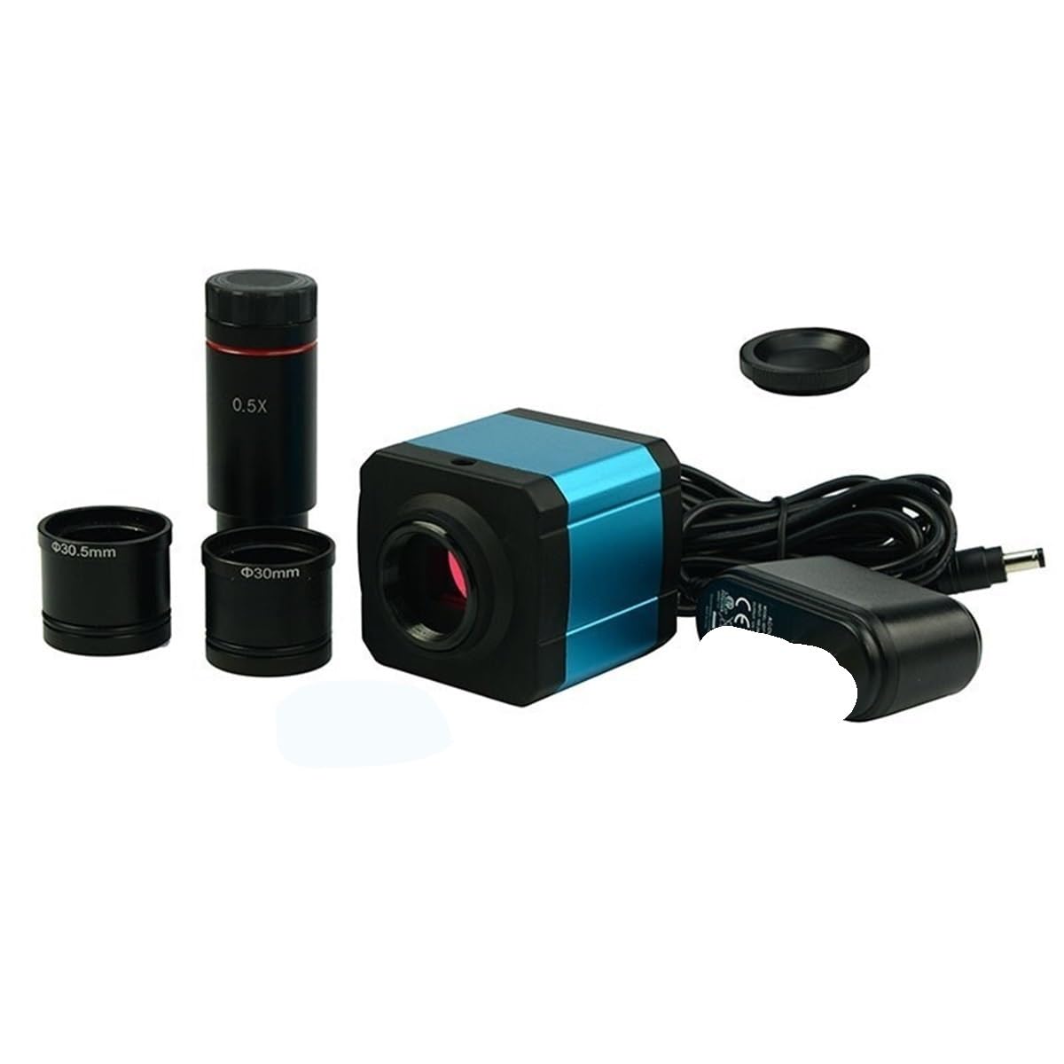 Microscope 14MP HD Digital Eyepiece CCD Camera for Microscopes W/Camera Adapter for Microscope Picture Video Saving