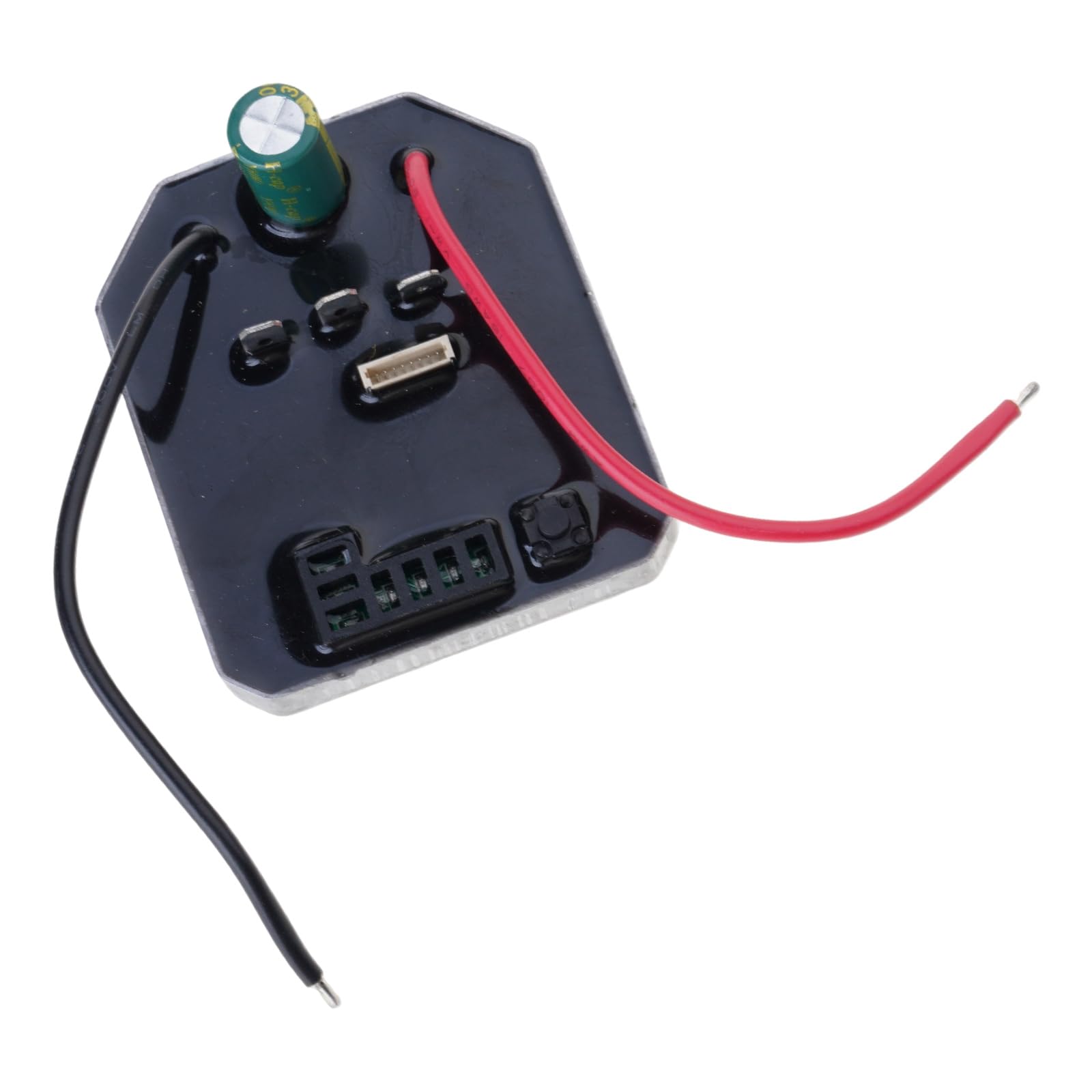 Carotoe Single Capacitor Wre 21V Electric Wrenches Control Board And Switches Assembly For Quiet Operations Black Electric Wrenches Control Board With For Maintenance