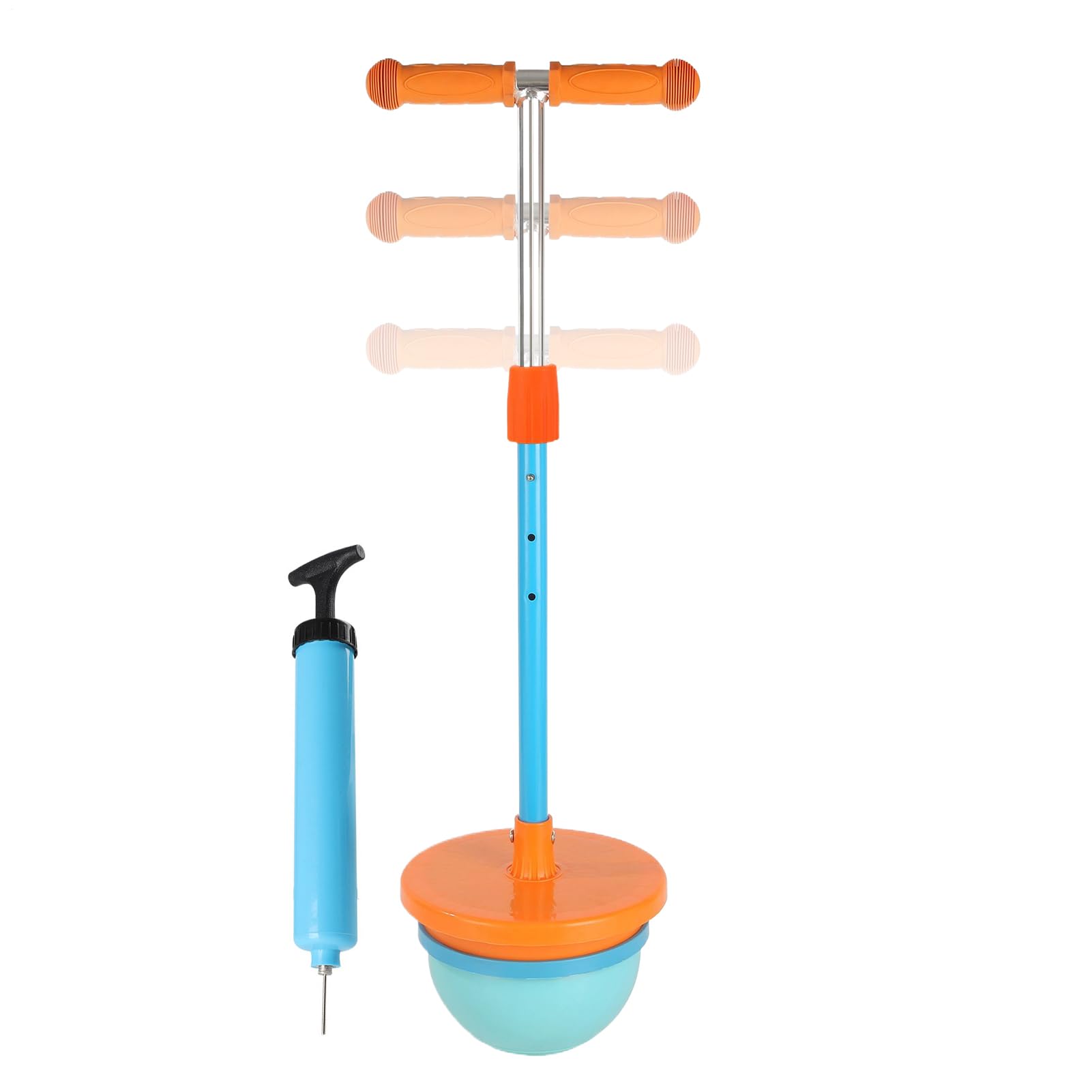Balón de salto rebotante – de salto deportivo equilibrio con asa | Balón ajustable para juegos al aire libre – para juegos al aire libre e interior para niños y niñas, Navidad y