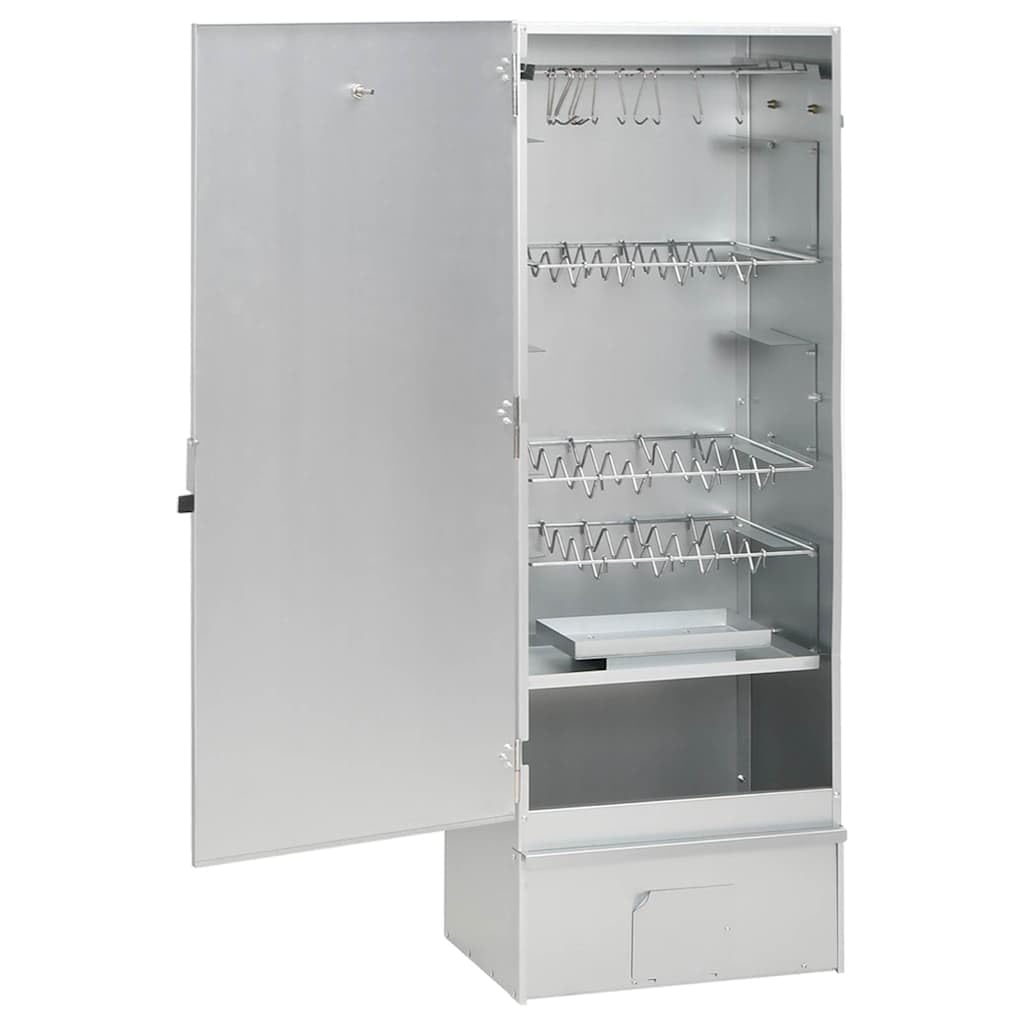 Fumador para horno de barbacoa con virutas de madera, 44,5 x 29 x 110 cm, gabinete de ahumado para fumar, carne, pescado, queso -B1