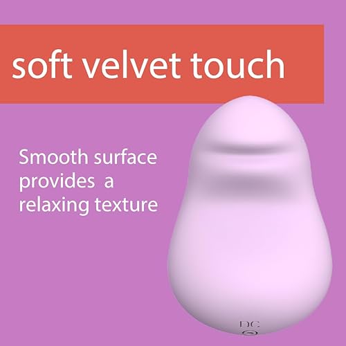 Miniatura 4 de Masajeador de mandíbula de silicona suave al tacto de terciopelo TMJ - Recargable - Impermeable - Herramienta de masaje por vibración TMJ para