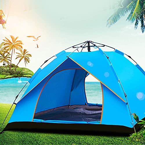Carpa ligera para camping 3 estaciones para 2-4 personas miniatura 2