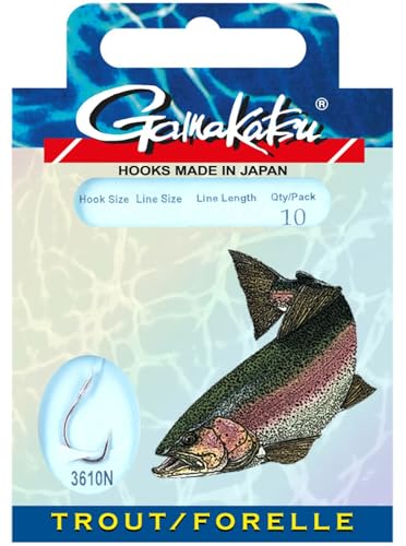 Produktfoto von Gamakatsu Trout LS-3610-10 gebundene Forellenhaken