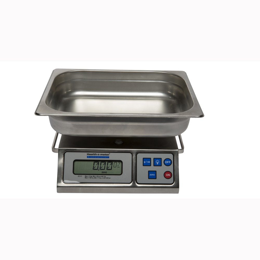 Health O Meter 3400KL Professional Digital Scale Digital Wet Diaper Lap Sponge Organ Scale