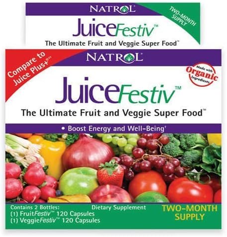 Juice Festiv - VeggieFestiv & FruitFestiv (4 Month Supply) by JuiceFestivp
