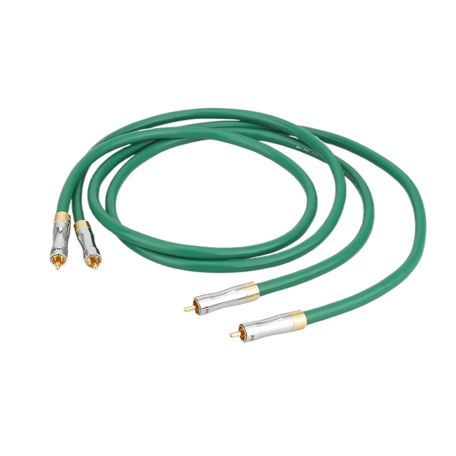 2328 Cavo Audio HiFi in Rame Puro al 99,998% Cavo di interconnessione RCA Cavo Audio audiofilo da RCA a RCA (Size : 1.5m)