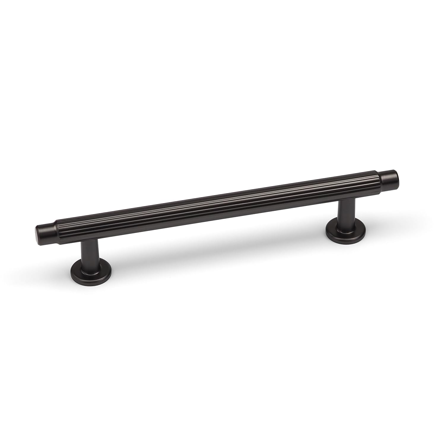 Handle & Home Gunmetal 128Mm Dark Grey Cabinet Handle Cupboard Door Drawer Pull Wardrobe Furniture Replacement Upcycle