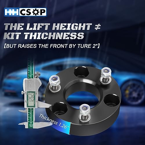 Image of 2 inch Front Leveling Lift Kit for 06-23 Ram 1500 4WD, 05-11 Dakota 2WD 4WD