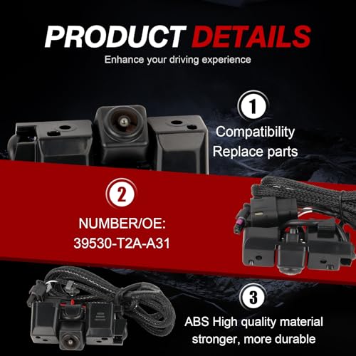 Image of 84062896 Backup Camera Compatible with 2016 2017 2018 2019 Chevy Silverado GMC Sierra 1500 2500 3500 Replace# 23363727 84032513