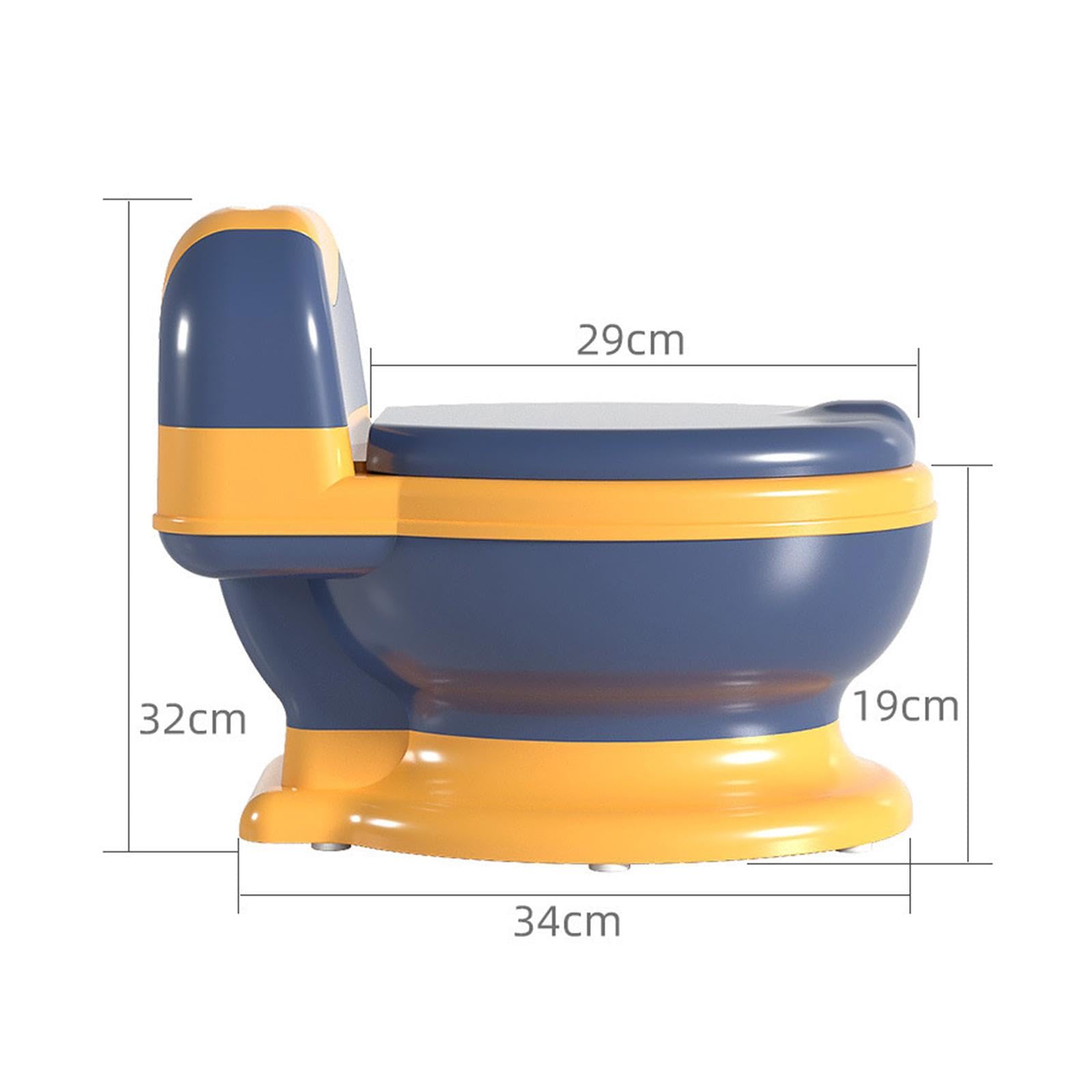 Töpfchen für Babys Und Kleinkinder, Kompakte Größe, Leicht zu Reinigen (inkl. Bürste), Realistisches Design, Geeignet für Mädchen, Jungen Und Kinder