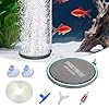 UPETTOOLS Aquarium Air Stone 2.0 Inch Nano Oxygen Diffuser Disc for Ultra-Fine Bubbles, Super Quiet Aeration for Small Fish Tanks, Nano Aquariums & Hydroponic Systems #2