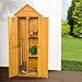 TecTake Caseta de Exterior Armario de Madera de jardín para Herramientas cobertizo...