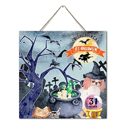 Trick or Treat Halloween en bois : déco murale pour chambre chic - 3