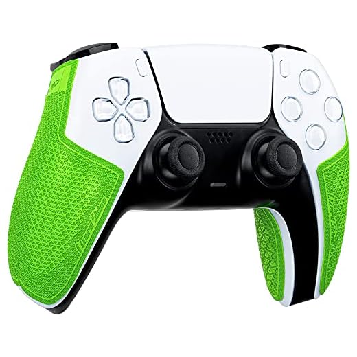 Lizard Skins PS5 Controller Grip – 0.5mm DSP Playstation 5 Grip - Easy to Install PRE Cut Pieces - 10 Colors (Emerald Green)