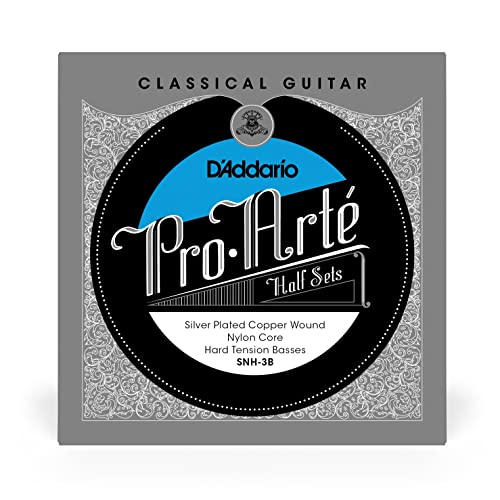 Corde Per Chitarra Classica D'Addario Pro-Arte - Set Metà Muta, Tensione Alta, Rame Placcato Argento - Foto 12