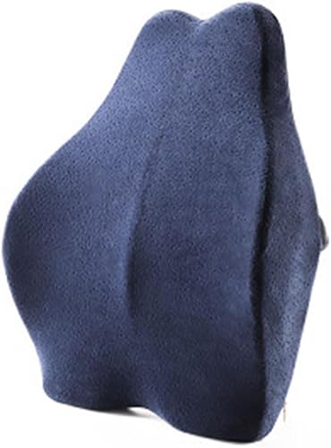 Miniatura 9 de Almohada de apoyo lumbarcojín trasero para silla de oficina, automóvil, computadora, silla de juegos, cojín de respaldo reclinable de espuma