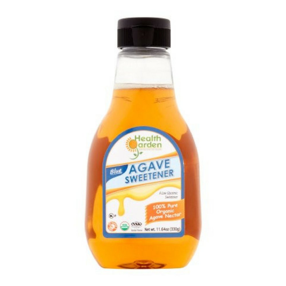 Amazon.com : Health Garden Blue Agave Nectar Sweetener - Organic - Non GMO  - Low Glycemic - Kosher -11.6 oz : Grocery & Gourmet Food