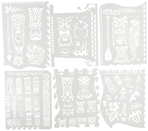 Artool Freehand Airbrush Templates, Tiki Master Mini Series 2