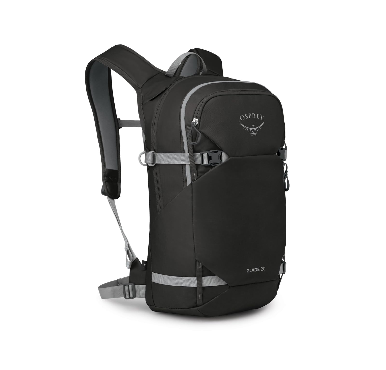 Osprey Europe Glade 20 Snowboard/Snowshoe Backpack - Black