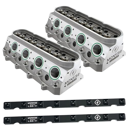 Frankenstein M311 273cc LS3 Cylinder Heads - Fully CNC Ported