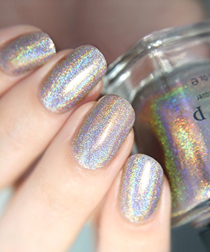 Image of ILNP Soft Focus - Cozy Medium Beige Ultra Holographic Nail Polish