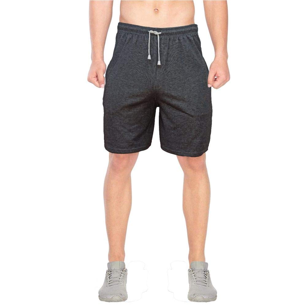 K OceanMen's Shorts, Loose-Fit, Plus Sizes, Active Athletic Performance, soft material, with Drawstrings, Comfort fit