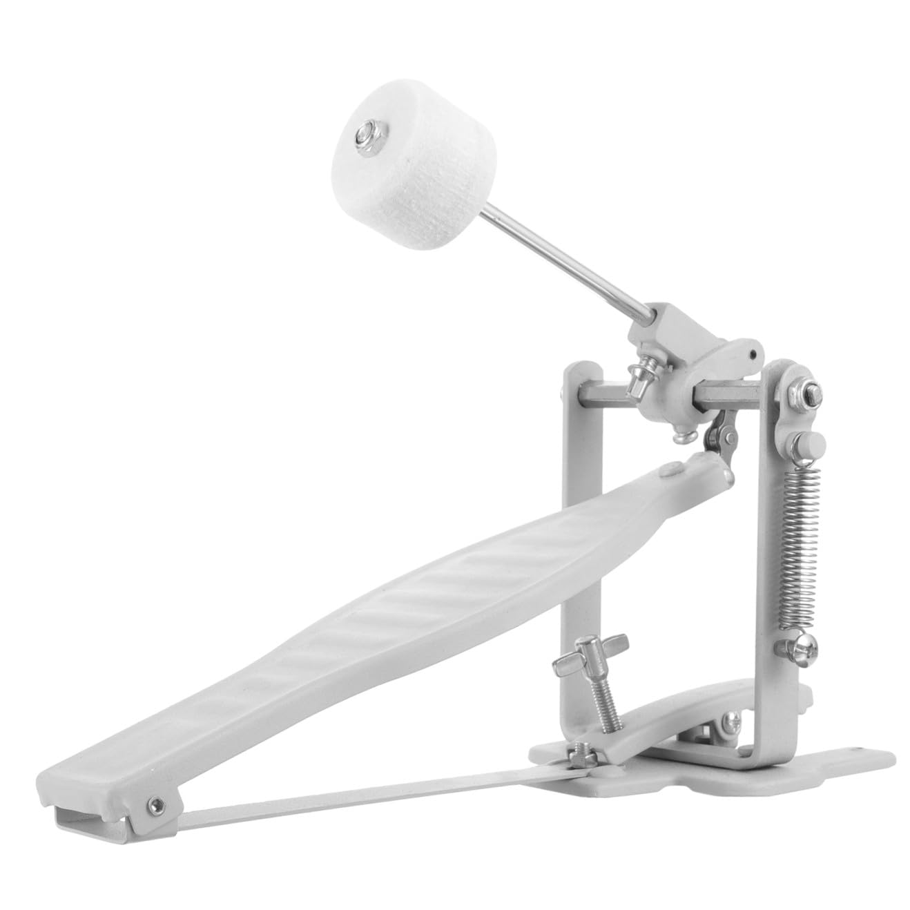 Healeved Pedale Grancassa Singolo per Batteria Accessorio Pedale per Batteria Professionale per Principianti Accessorio di Ricambio Durevole per Strumenti a Percussione per Batteristi