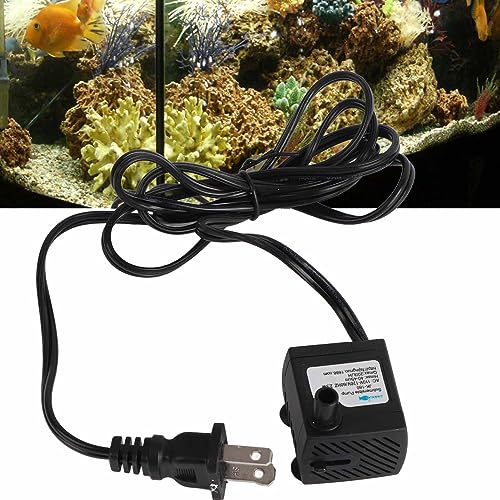 Bomba para fuente de agua para gatos, Mini Acuario 110-120V miniatura 3
