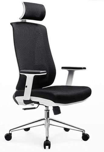 YYDS Silla de malla para juegos, silla giratoria ejecutiva con respaldo alto, silla giratoria ergonómica con reposabrazos, silla de oficina, muebles