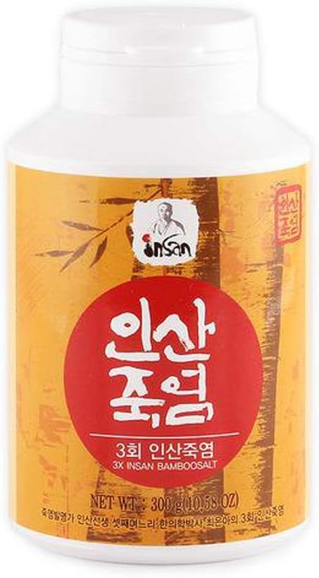 Insan 3 Times Roasted Bamboo Salt (Powder) 300g-3회 죽염