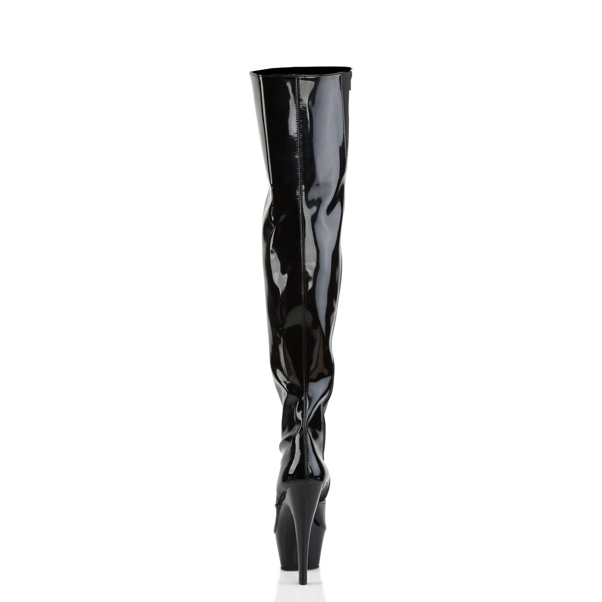 Pleaser KISS-3010 Blk Pat/Blk UK 4 (EU 37)