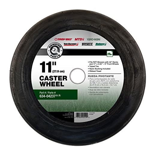 MTD Genuine Parts 490-325-M026 11-Inch Caster Wheel for 42-Inch Zero Turn Mowers