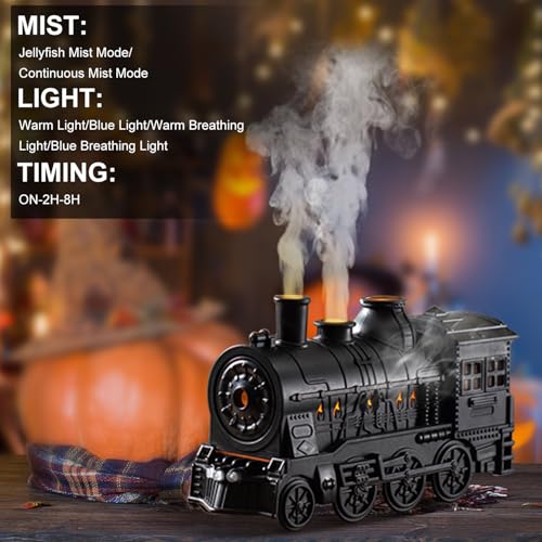 Difusor aromático eléctrico 300ml con diseño tren retro miniatura 3