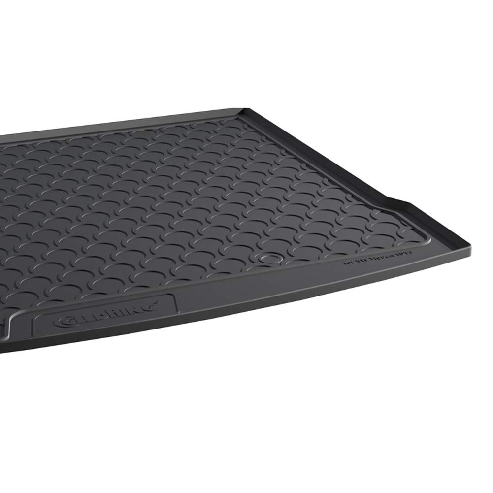 Alfombra de Rubbasol (Goma) Maletero Compatible con Volkswagen Tiguan II 2016-2024 excl. e-Hybrid (5 Personas) (Suelo de Carga Alta)